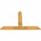 Ekena Millwork Portland Rough Sawn Timber Gable Bracket, Western Red Cedar, 60"W x 40"H x 2"D x 6"F, 16/12 Pitch GBW060X40X0206POR00RWR - alternate 4